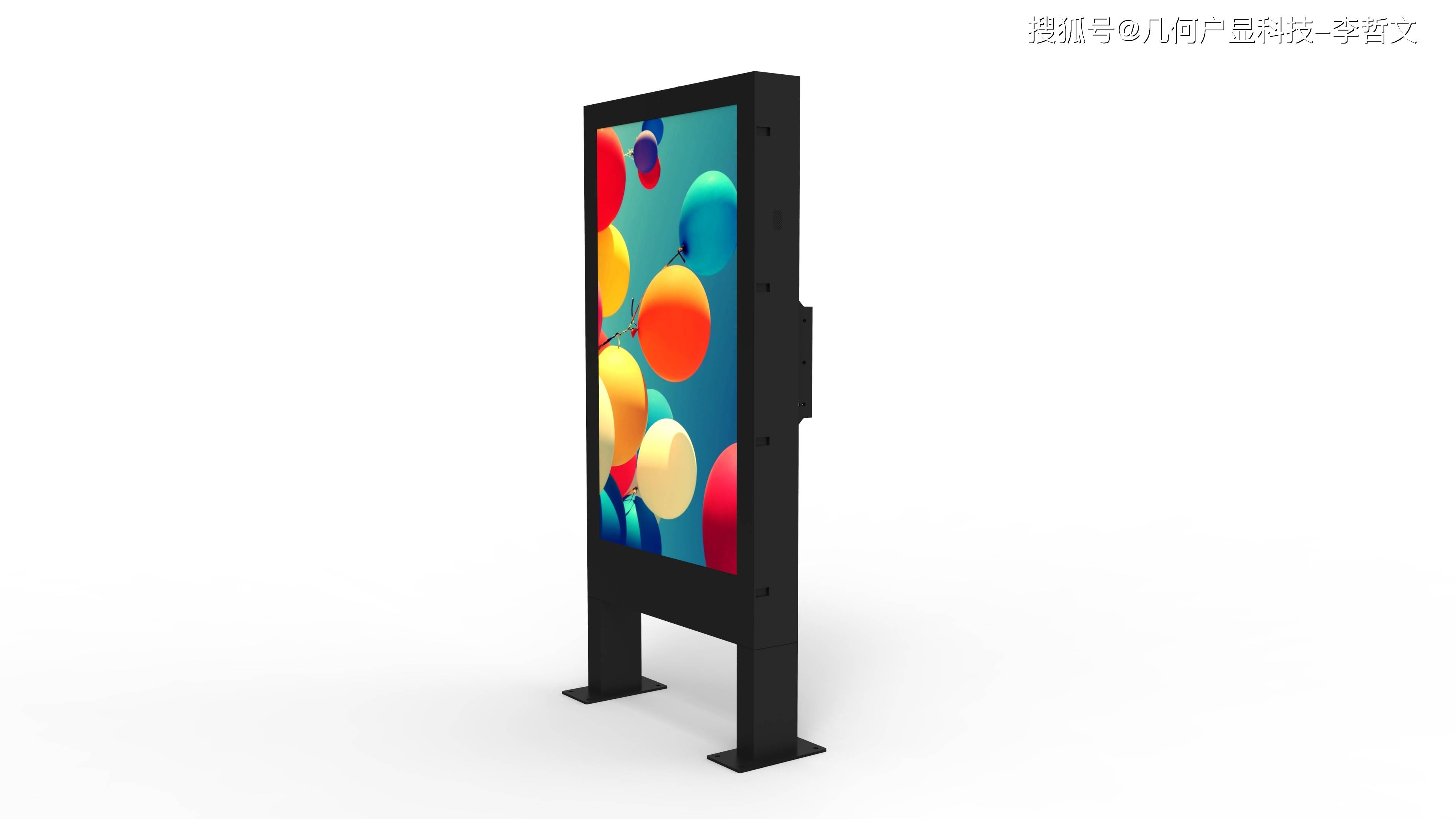户外立式兼容壁挂广告机,户外液晶广告机_机器_李哲文_方式